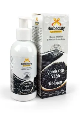 Herbeauty Çörek Otu Yağı kolajen 150 ml