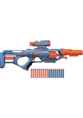 Esplendor Hasbro Nerf Elite 2.0 Eaglepoint Rd-8 Atıcı 8 Dart Tamburu, Çıkarılabilir Nişan Dürbünü ve Namlu, 16 Nerf Dart, Sürgü Hareketi