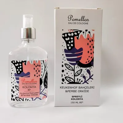 Pomellos 80 Derece Keukenhof Bahçeleri & Pembe Orkide Kolonyası Sprey 150 ML