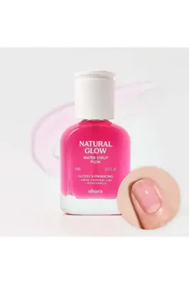 Ohora Renkli Tırnak Güçlendirici ve Besleyici Vegan Bakım, Erik, 15 ml