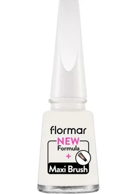 Mabelme Store Klasik Parlak Bitişli Yüksek Pigmentli Oje - Nail Enamel- 319 Whıte Dance New- 8682536035880