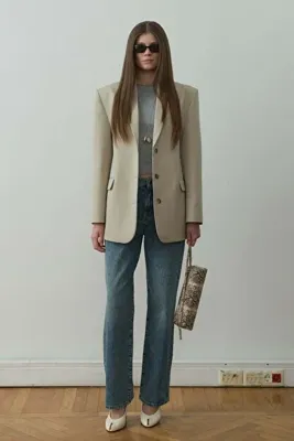 Suud Collection Taş Harlan Blazer Ceket