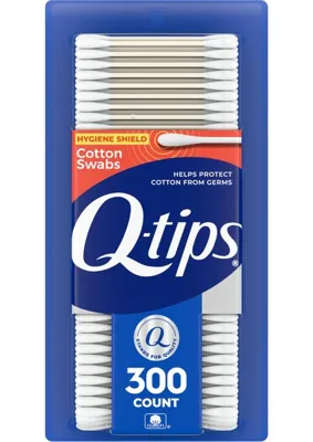 Myg Plus Q-Tips Pamuklu Çubuklar, Hijyen Kalkanı, Ilk Yardım Için, Güzellik ve BEBEK,%100 Pamuk, 300 Adet