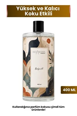 Noaroma HANIMELİ KOKULU 400 ML BESLEYİCİ - NEMLENDİRİCİ ÖZELLİKLİ BODY MILK (PARFÜM KOKULU)
