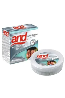 AND Diş Parlatma Tozu Anti-Tartar 40 gr