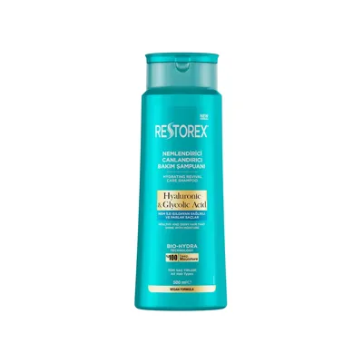 Restorex ŞAMPUAN HYALURONIC ve GLYCOLIC ACID 500ML