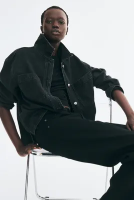 H&M Pamuklu Kot Overshirt Gömlek