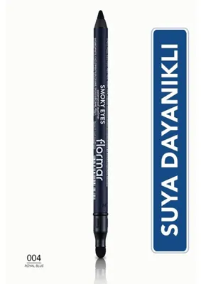 Flormar Smoky Eyes Waterproof Eyeliner (004 Royal Blue) 8690604547272
