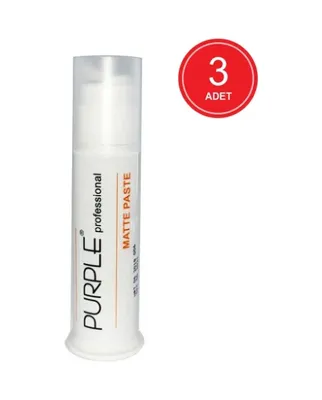 Purple Matte Paste Wax 3 x 100 ML