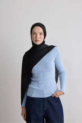 Modakaşmir Petek Desen İpeksi Jakar Şal