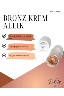 Tilia Skinfood Bronz Krem Allık