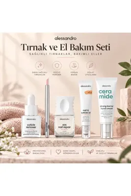 Alessandro Tırnak ve El Bakım Seti