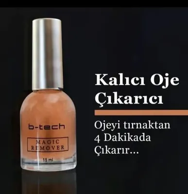 B-Tech sihirli oje çıkarıcı magıc remover  15 ml