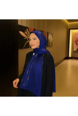 VIEN POLO Jan Jan Model Abiye Şal – Şık ve Zarif Düğmeli Abiye Şal