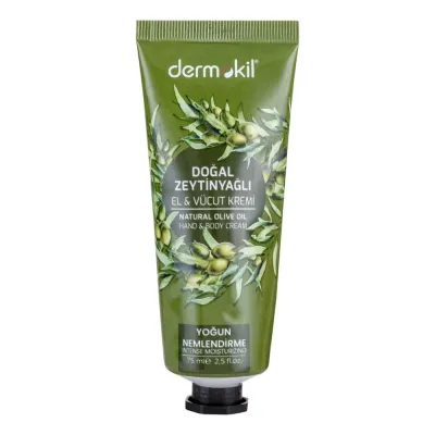Dermokil Doğal Zeytinyağlı El ve Vücut Kremi 75ml