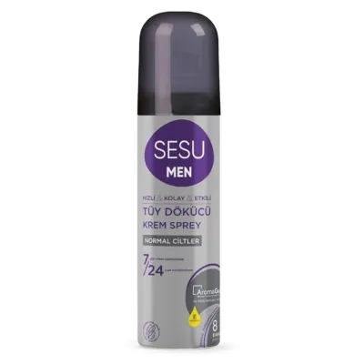 Sesu Men Tüy Dökücü Krem Sprey 150ml
