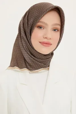 Armine Nostalji SerisiTwill İpek Eşarp 8733D-03