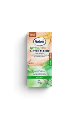 BALEA Matcha & Vanilla 2 Adımlı Peeling ve Maske