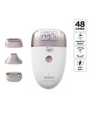 Arzum Sateen Touch Pro AR5175 Şarjlı Epilatör