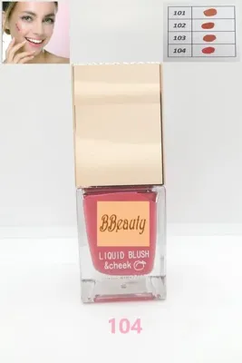 BBeauty Liquid Blush & Cheek Şık Cam Şişeli Pompalı Likit Allık 17 g