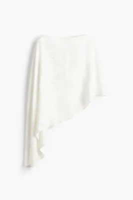 H&M Asimetrik Viskoz Pelerin