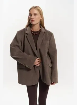 MAI STUDIOS CO. Howell Kahve Blazer Ceket