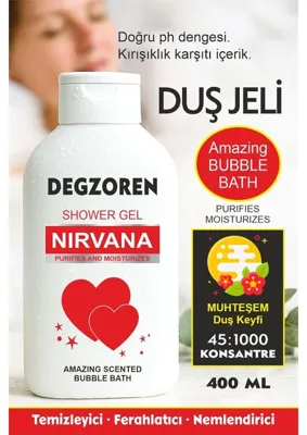 Str Store Bitki Özlü Nirvana Duş Jeli (Kolajen & Hyaluronik Asit Kırışıklık Karşıtı Besleyici Nemlendirici)