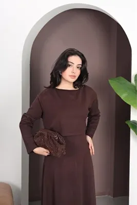 Moda Krash MODAL BLUZ ELBİSE 2 Lİ TAKIM