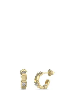 Guess JGUJUBE06183JWYGTU Taşlı Altın Rengi Çelik Kadın Küpe
