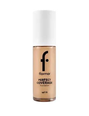 Flormar Perfect Coverage Yüksek Pigmentli & Doğal Bitişli SPF30 Fondöten 121 Gldn Neutrl