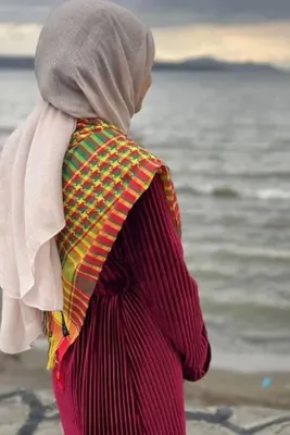 ALDAIYR NEVRUZ Temalı Puşi Poşu Kefiye