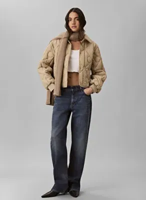 Calvin Klein Jeans Bej Kadın Ceket LV047H517GPBF
