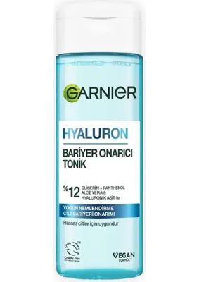 Garnier Hyaluron Bariyer Onarıcı Tonik 120ML (Gliserin, Panthenol, Aloe Vera & Hyaluronik)