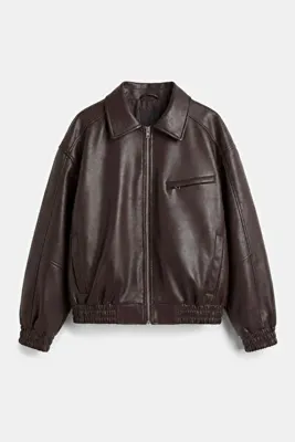 Pull & Bear Suni deri dad ceket