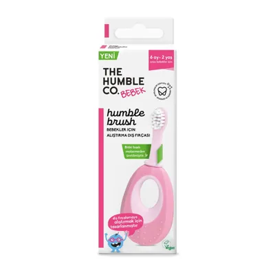 The Humble Co. The Humble Co Baby Alıştırma Diş Fırçası - Pembe