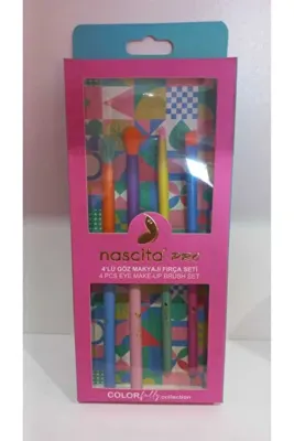 nascita professional pro 4 lü göz makyajı fırça seti