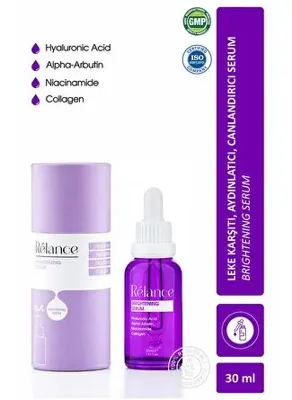 Relance Leke Karşıtı Cilt Bakım Serumu 30 ml (ALPHA ARBUTİN & HYALURONİC ACİD)