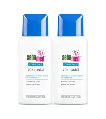 Sebamed Clear Face Yüz Temizleyici Toniği 200ml 2 Li Set
