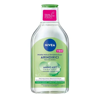 NIVEA Nivea Micellar Makyaj Temizleme Suyu Arındırıcı 400 ml
