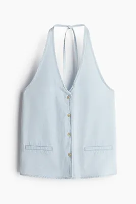 H&M Halter Yaka Kot Yelek