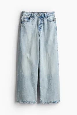 H&M Wide Regular Jeans