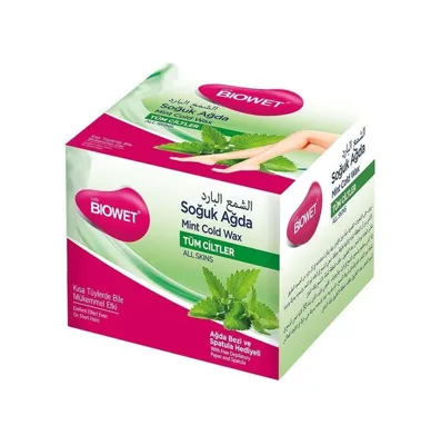 Biowet Soğuk Ağda Nane Kokulu Tüm Ciltler İçin 350 g
