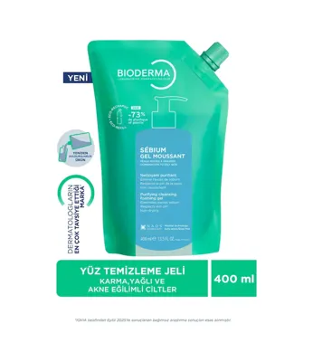 Bioderma Sebium Foaming Gel Refill 400 Ml