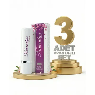 naturalive Doğal Dudak Kremi 3x6 Gr