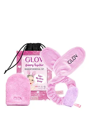 Glov Bunny Together Set Pink