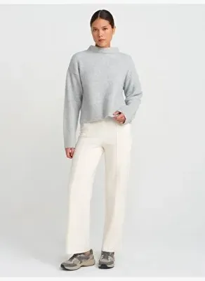Dilvin 71819 Yüksek Bel Örme Pantolon