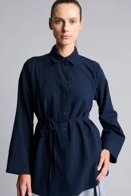 DeFacto Regular Fit Kuşaklı Tunik