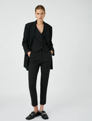 Koton Cigarette Pantolon Yüksek Bel Skinny
