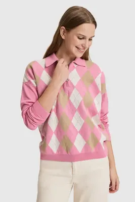 U.S. Polo Assn. Kadın Pembe Kazak 50327461-VR041