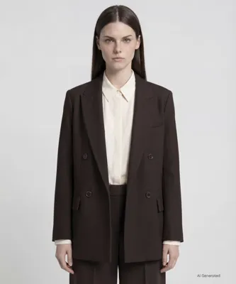 İpekyol Vatkalı kruvaze blazer